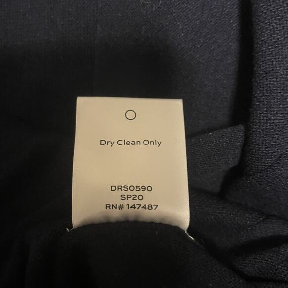 Draper James Dress Womens Small Striped Pleated Knit Short Sleeve Casual Summer - Picture 5 of 8